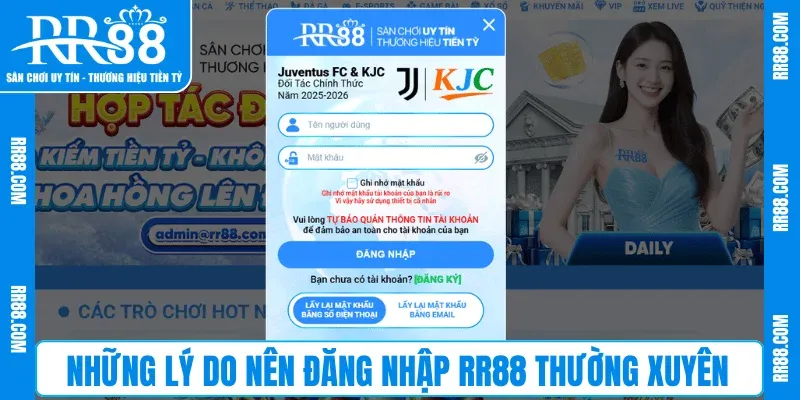 Những lý do nên đăng nhập RR88 thường xuyên